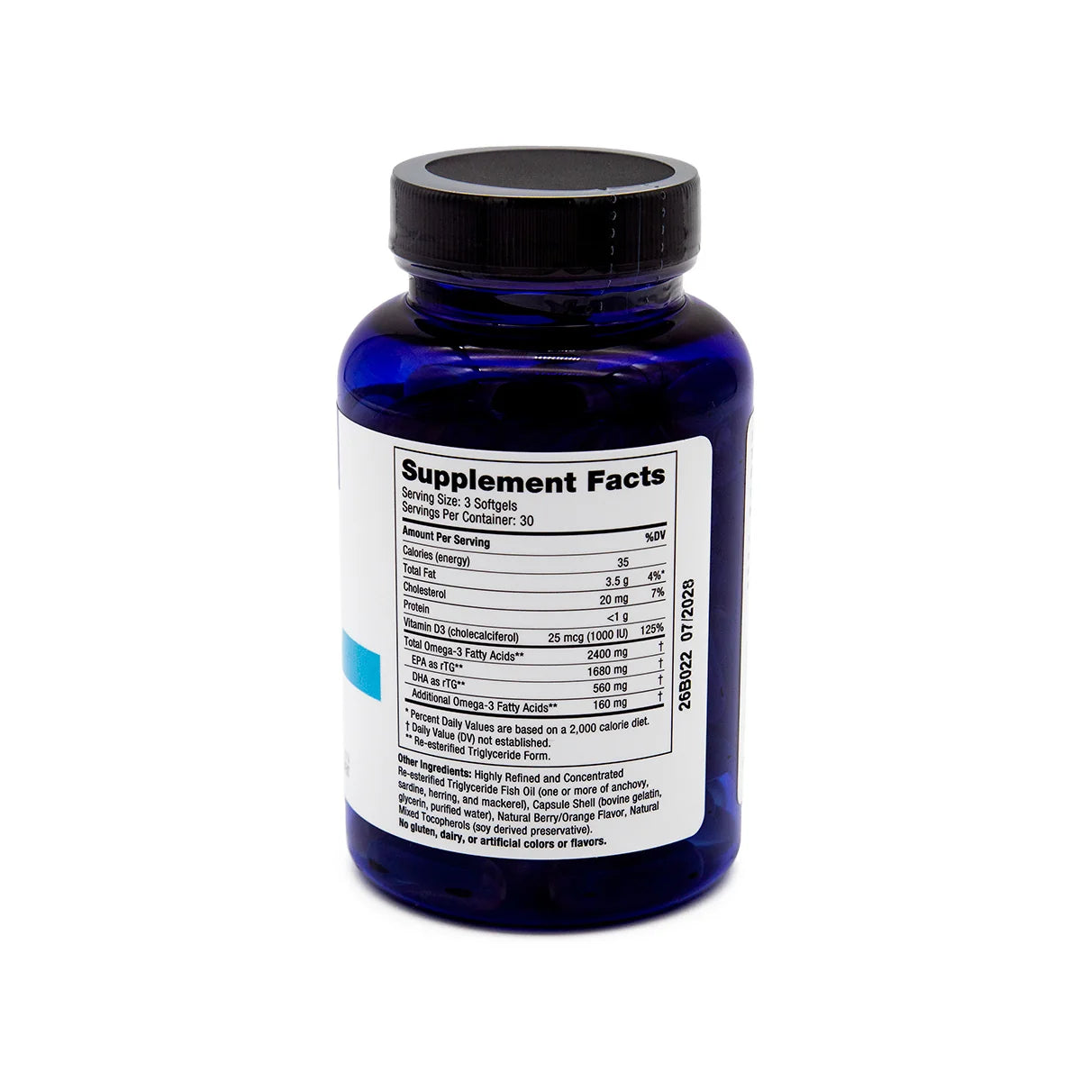 PRN DE3 Dry Eye Omega Benefits Softgels