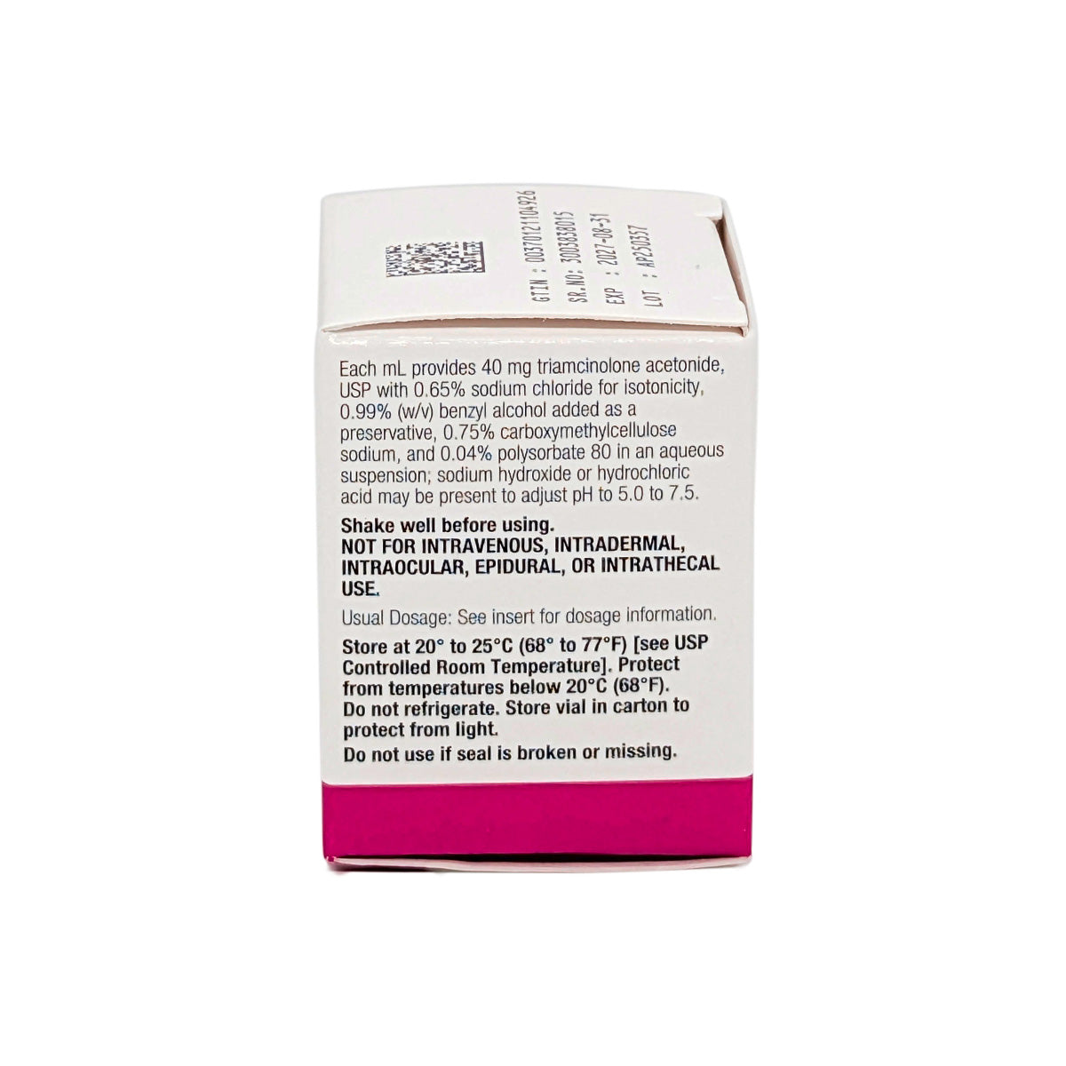 Kenalog Injection Vial, 40mg, 1mL (Generic)