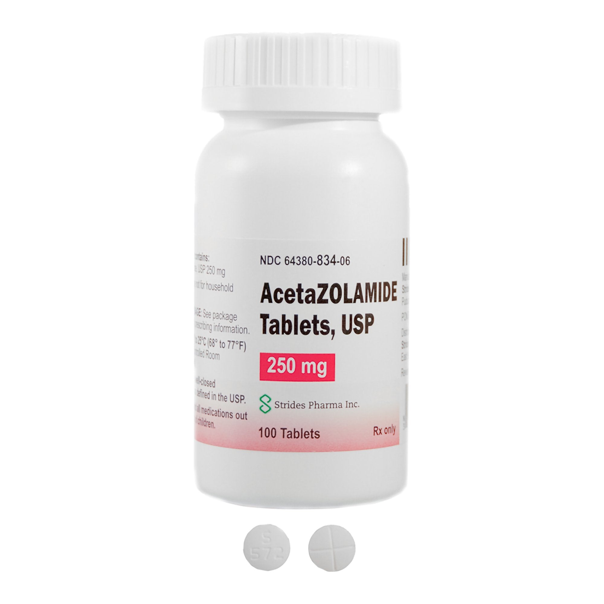 Acetazolamide Tablets 250mg ‚100 Count | Strides Pharma