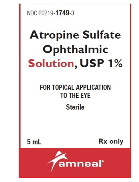 Amneals Atropine Sulfate Ophthalmic Solution, 1%, is a sterile, Rx topical solution for eye conditions, available in a 5 mL bottle. Branded as MedPharma USA.