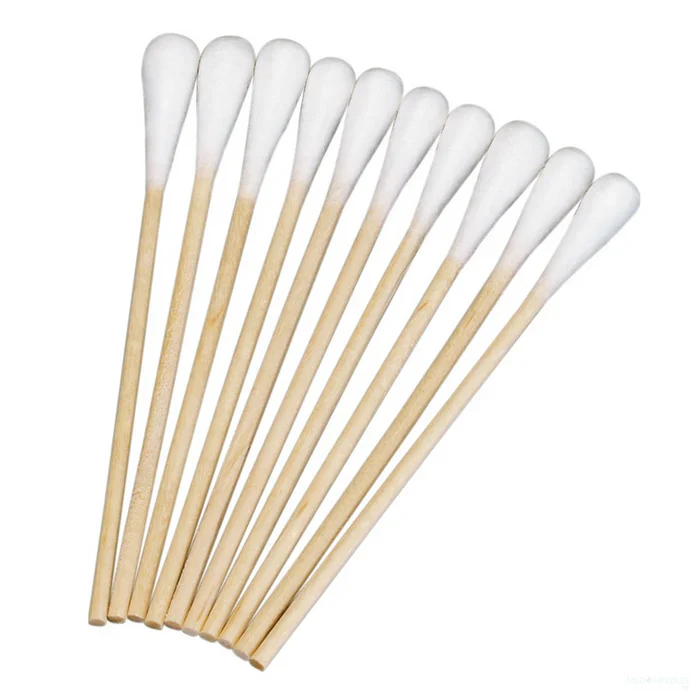 Cotton Tip Applicators, 3", Non-Sterile, 1000/Box