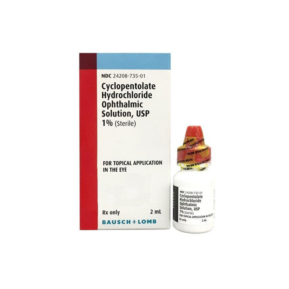 Pentolate 1% , 2ml (Cyclogyl) Bausch + Lomb