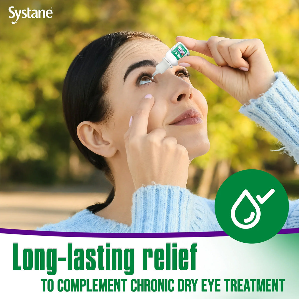 Systane Gel Eye Drops Liquid Gel Soothing Dry Eye Relief (10mL Bottle)