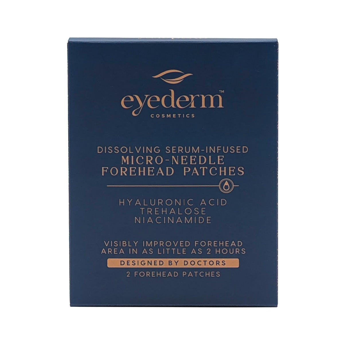 EyeDerm Micro-Needle Forehead Patches (2ct)