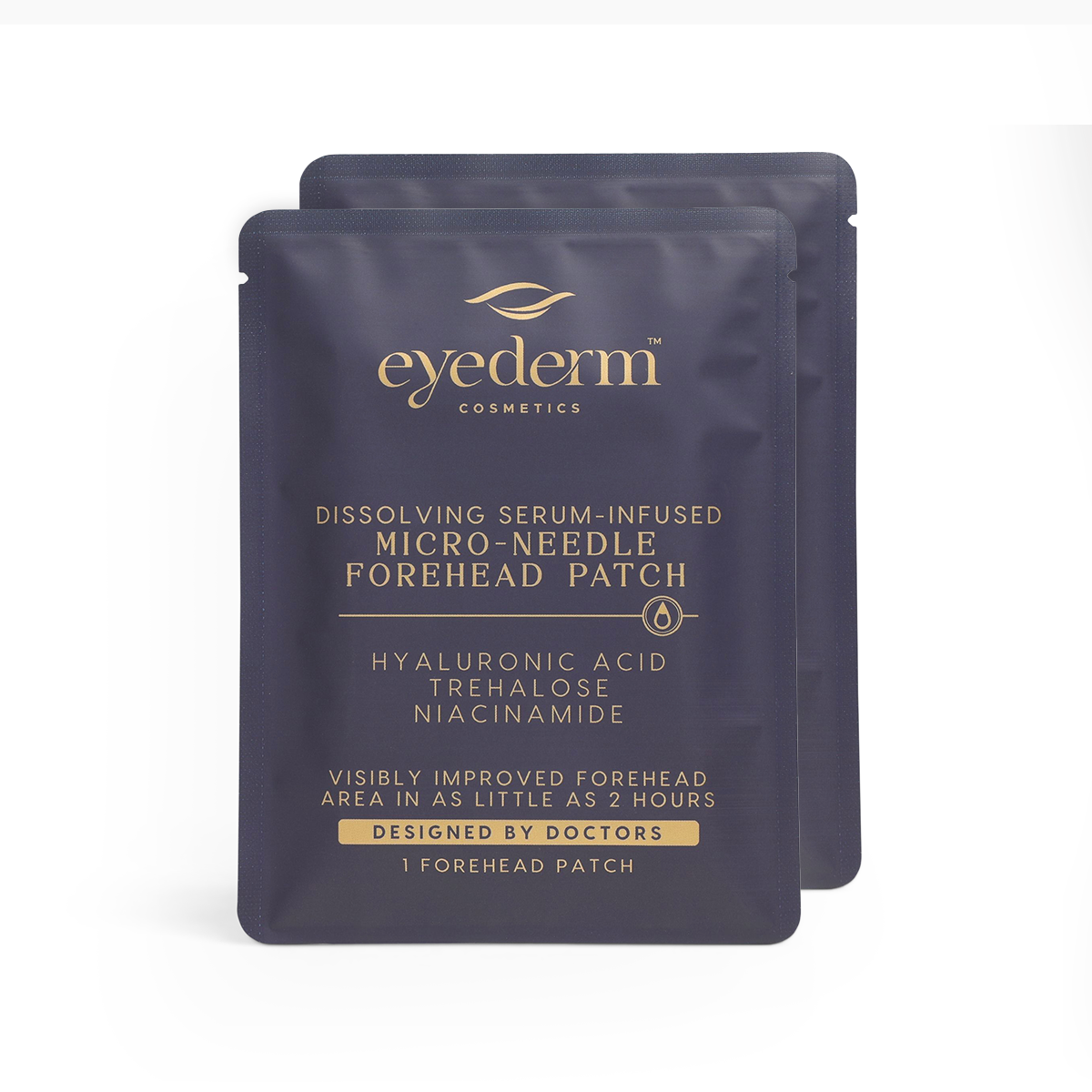 EyeDerm Micro-Needle Forehead Patches (2ct)
