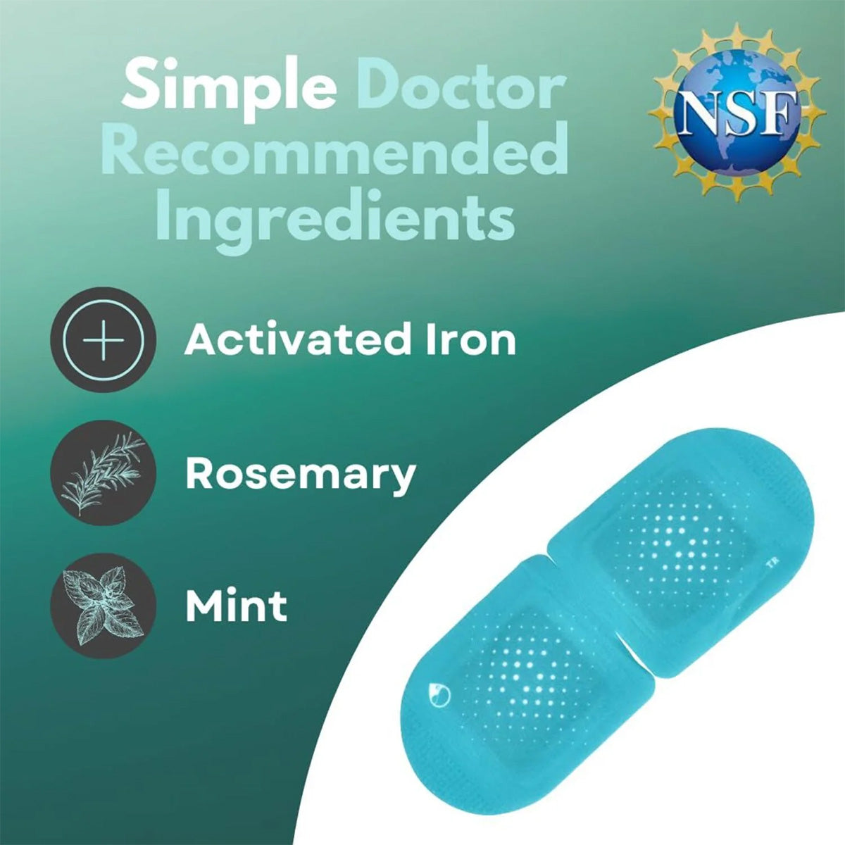 TearRestore EyeRelax Heated Eye Mask - Self Heating Mint Infused Steam Mask (10-pack)