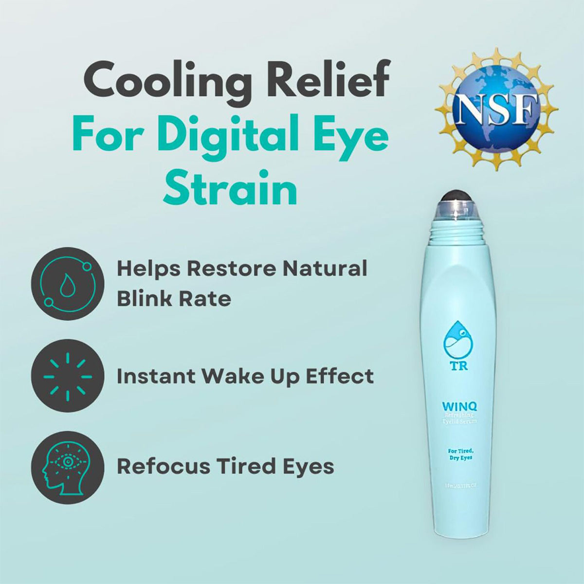 WINQ Eyelid Refreshing Serum for Tired Dry Eyes (10mL)