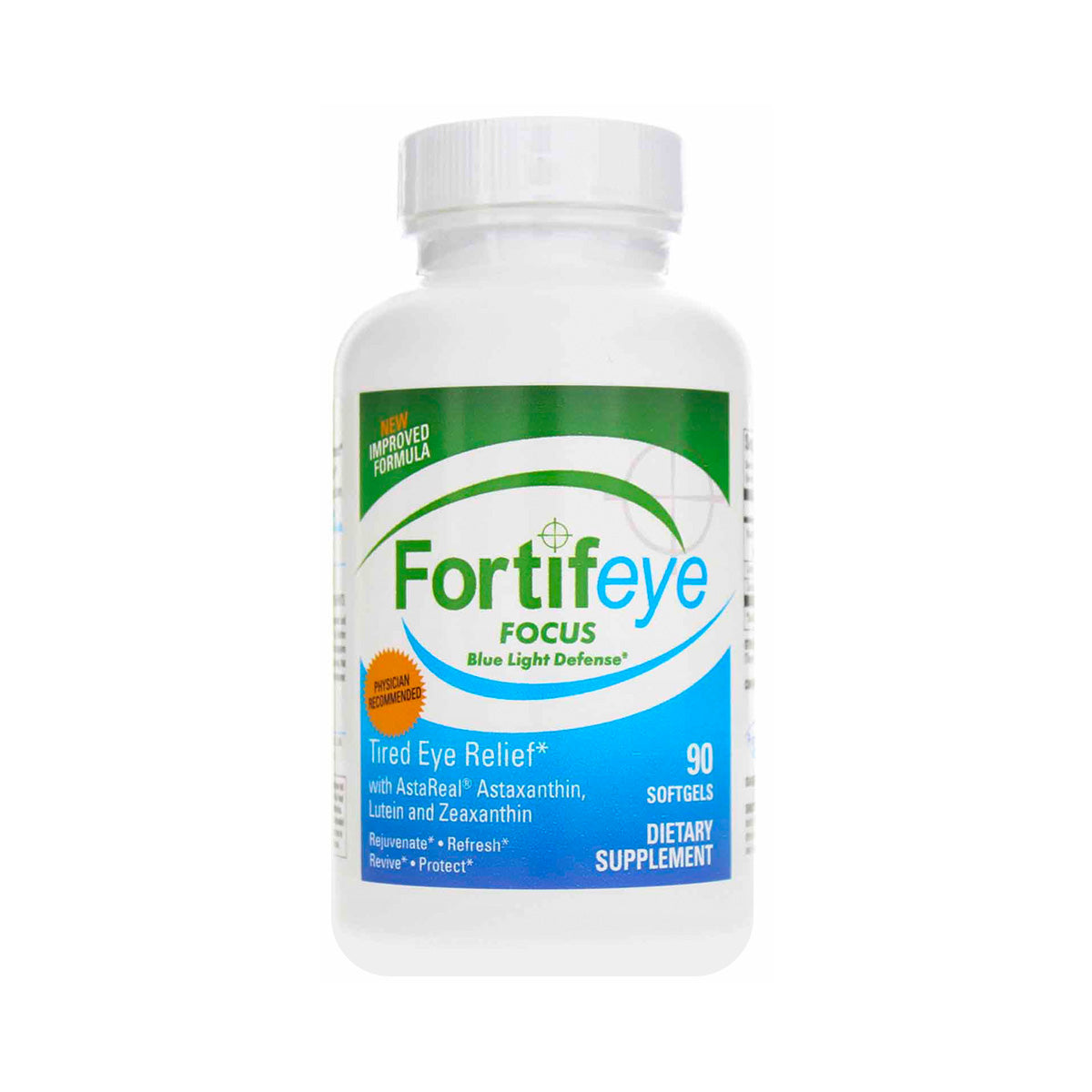 Fortifeye Focus Eye Supplement -Triple Carotenoid (3x Bottles of 30)