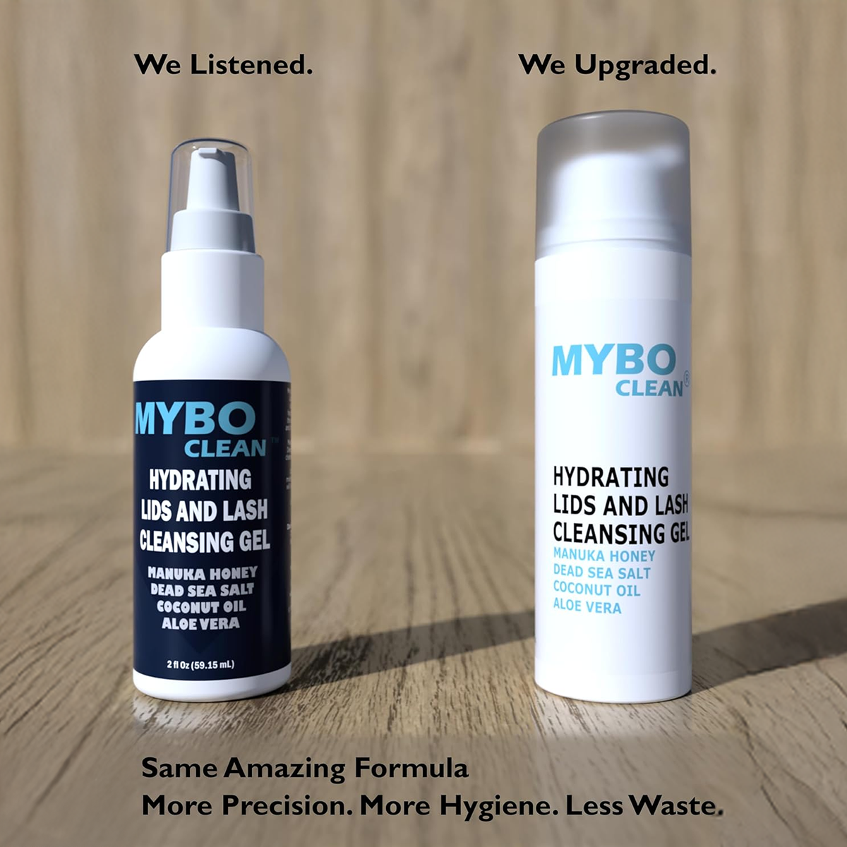 MyboClean Hydrating Lids and Lash Cleansing Gel (1 Bottle)