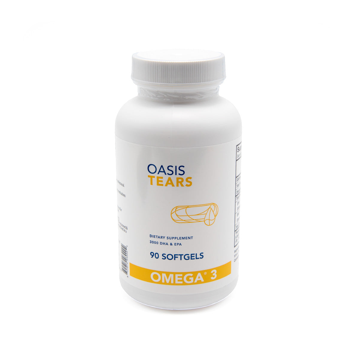 Oasis TEARS Omega 3 | Premium Omega-3 Supplement for Dry Eye Relief and Eye Health (90ct)