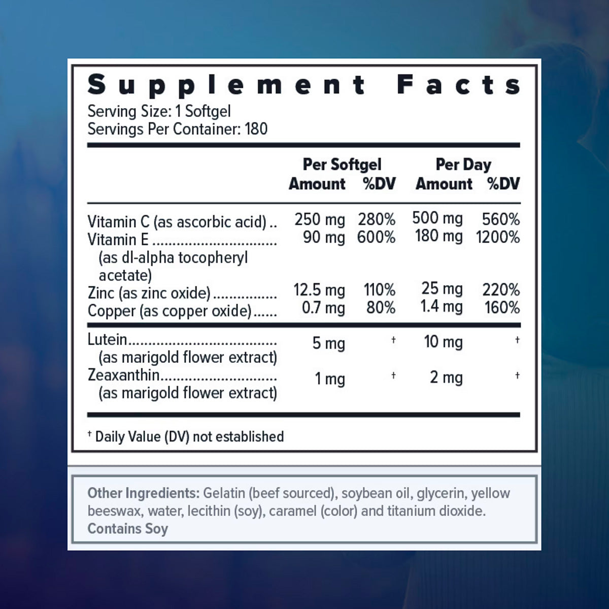 Focus Select Supplement - AREDS2 based formula (180ct.)