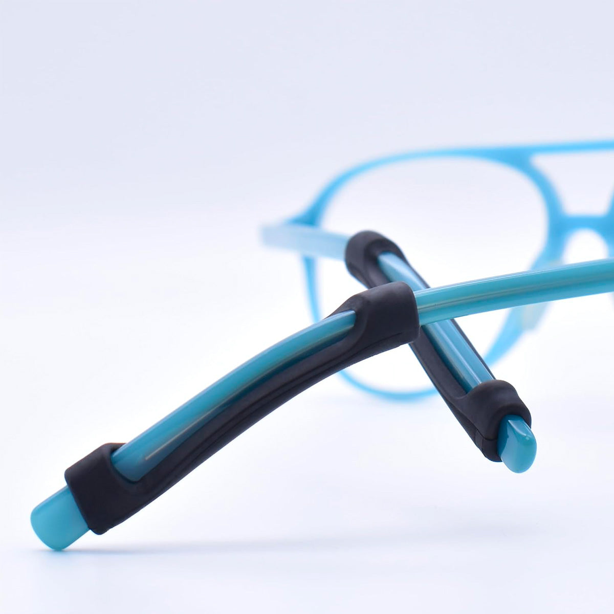 Setex Temple Tip Grips Black, 2 pairs