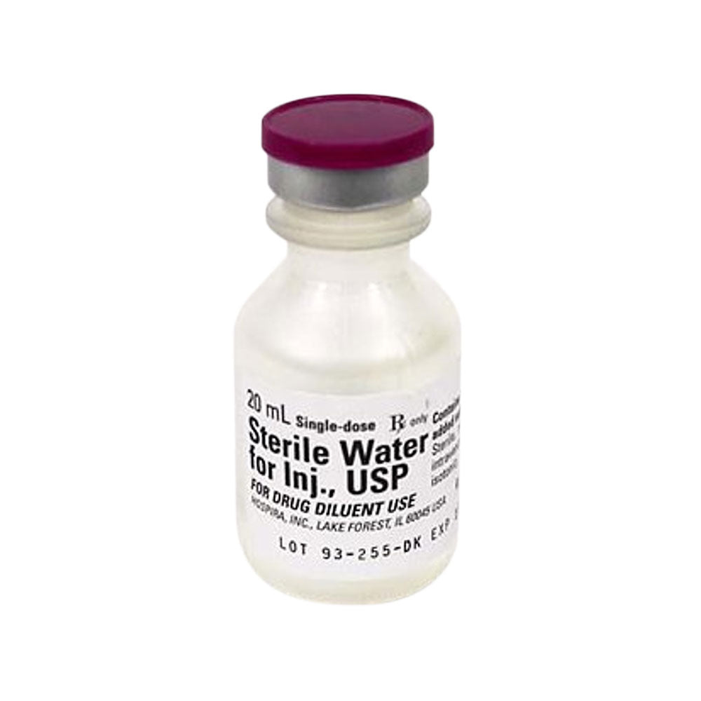 Diluent Sterile Water for Injection, 10mL, SDV, PF, Single Dose Vial