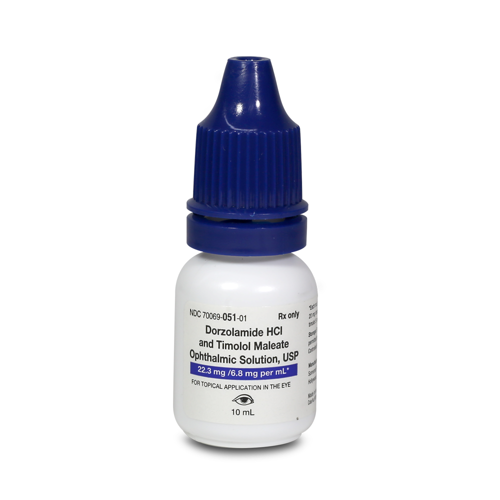 Dorzolamide HCL/Timolol Ophthalmic Solution, USP, 10mL - Somerset