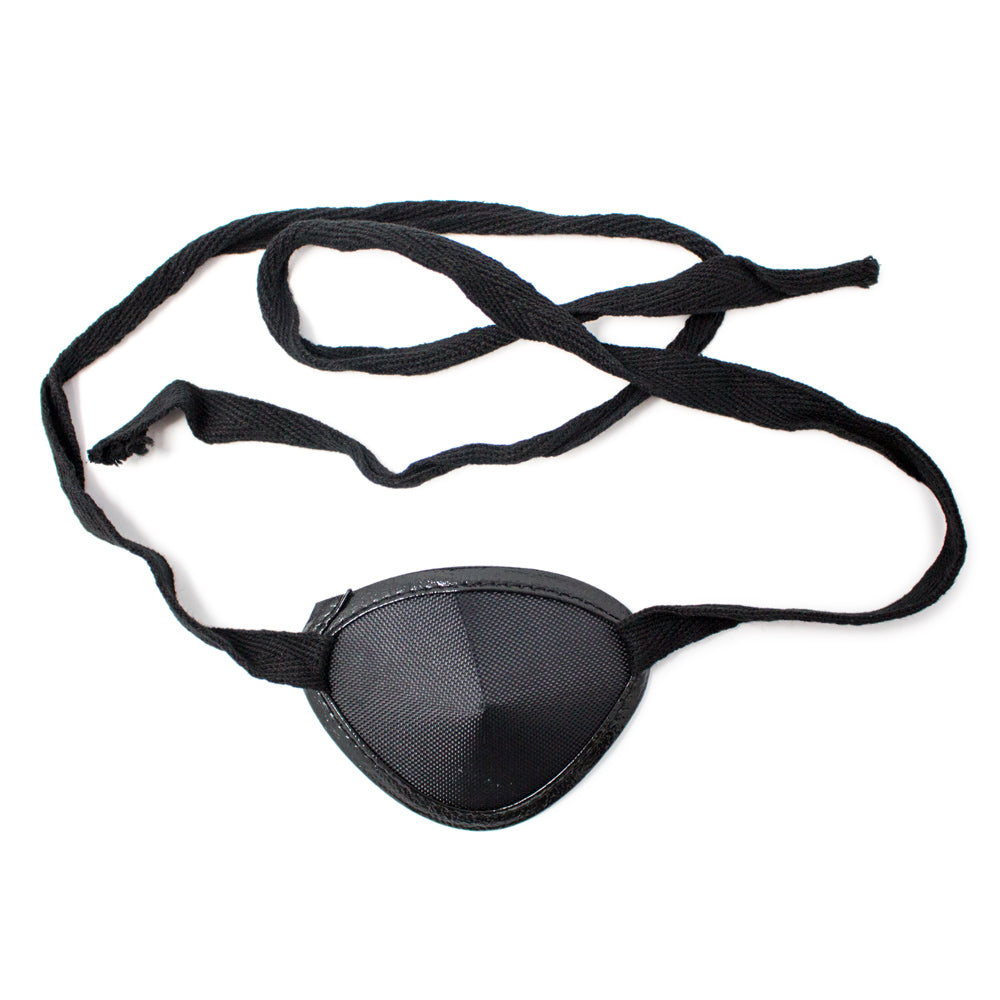 Eye Patch w/ foam, Small, Black, Elastic