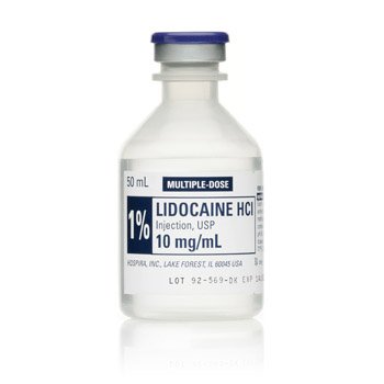 Lidocaine Injection 1%, 50mL