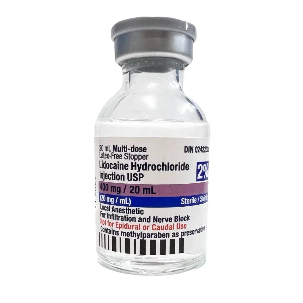 Lidocaine Injection 2%, 20mL