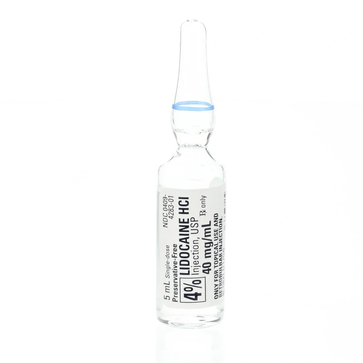 Lidocaine Injection 4% Ampules, 4mL