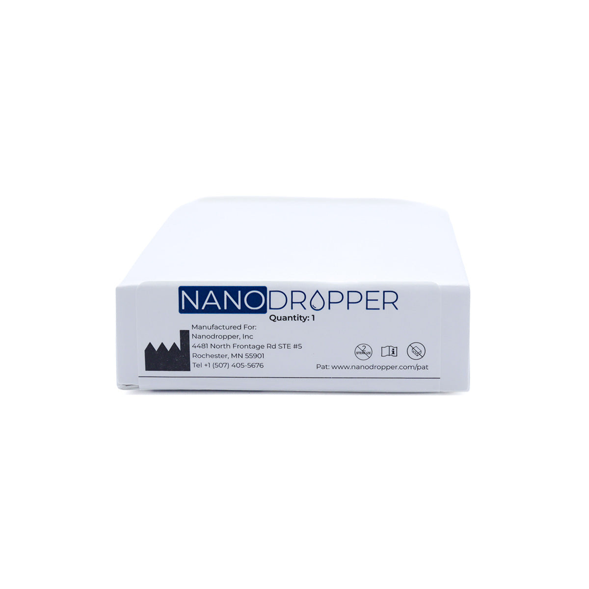 Nanodropper Eye Drop Extender Adaptor, Reduces Drop by 60%, Less Waste, Easier Application (Two Sizes)