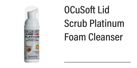 Ocusoft Lid Scrub Plus Platinum Foam 50ml from Modal