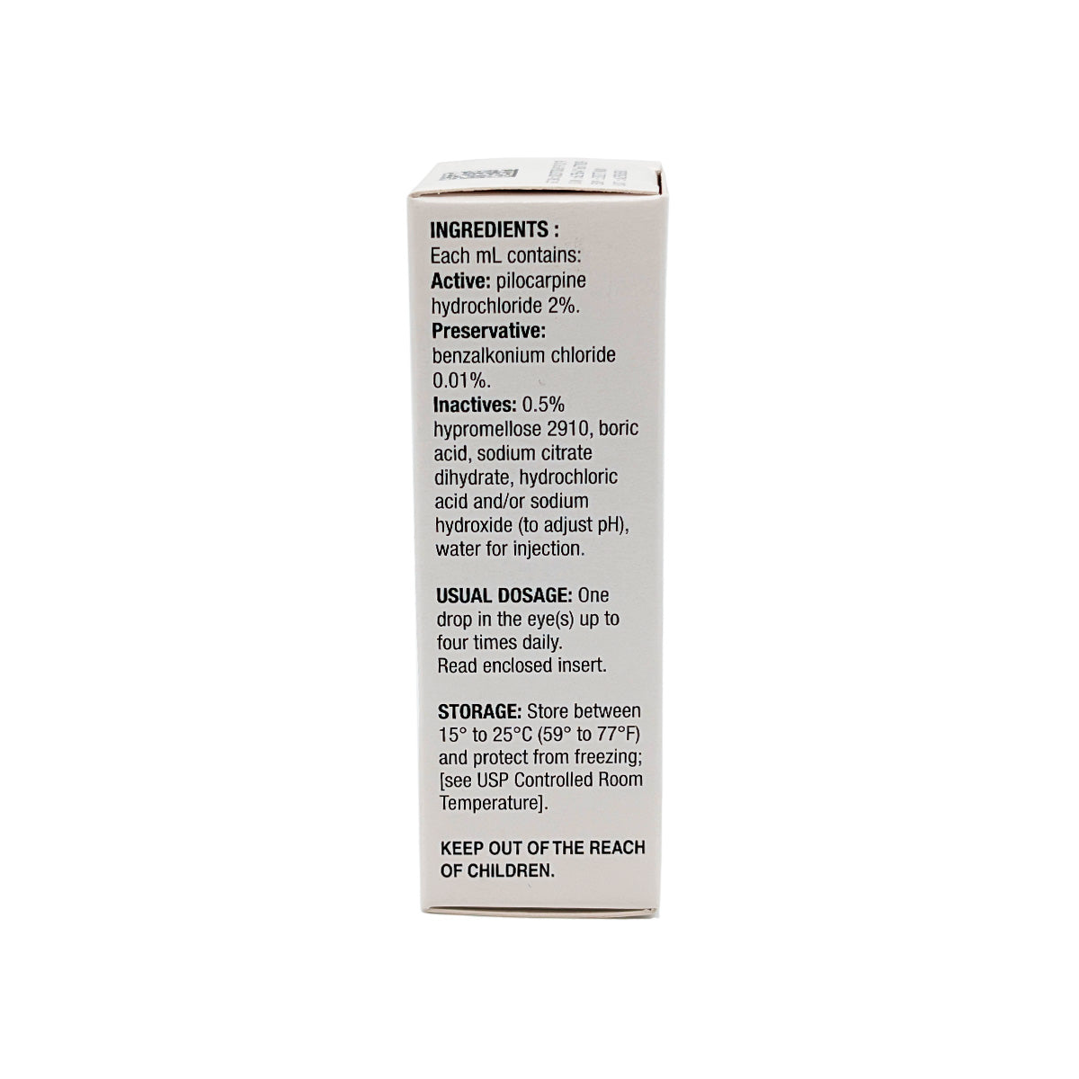 Pilocarpine, 2%, 15mL- Somerset
