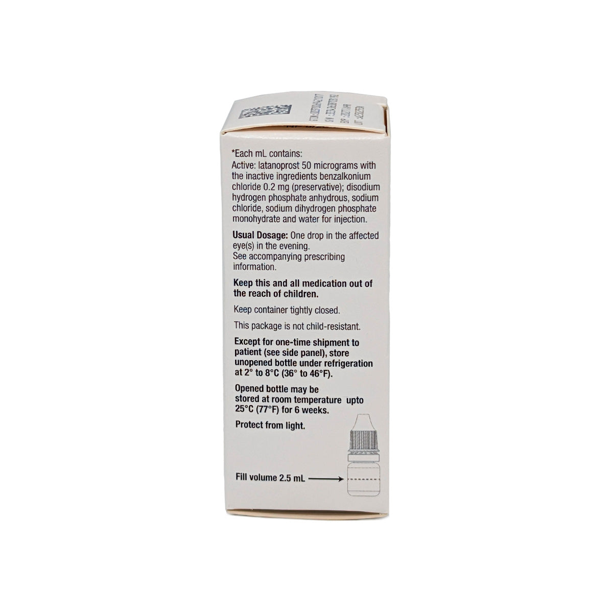 Latanoprost 0.005% 2.5mL