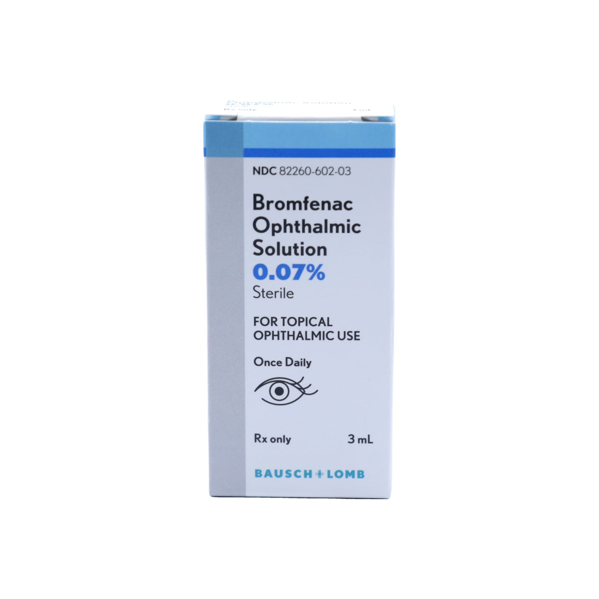 Bromfenac 0.07% Ophthalmic Solution 3mL