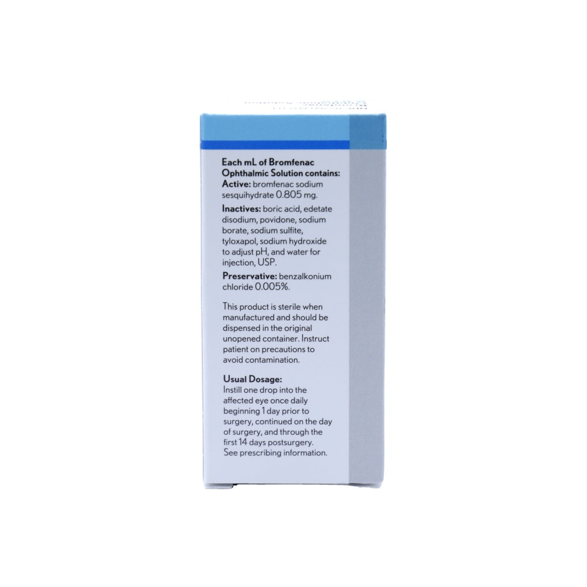 Bromfenac 0.07% Ophthalmic Solution 3mL