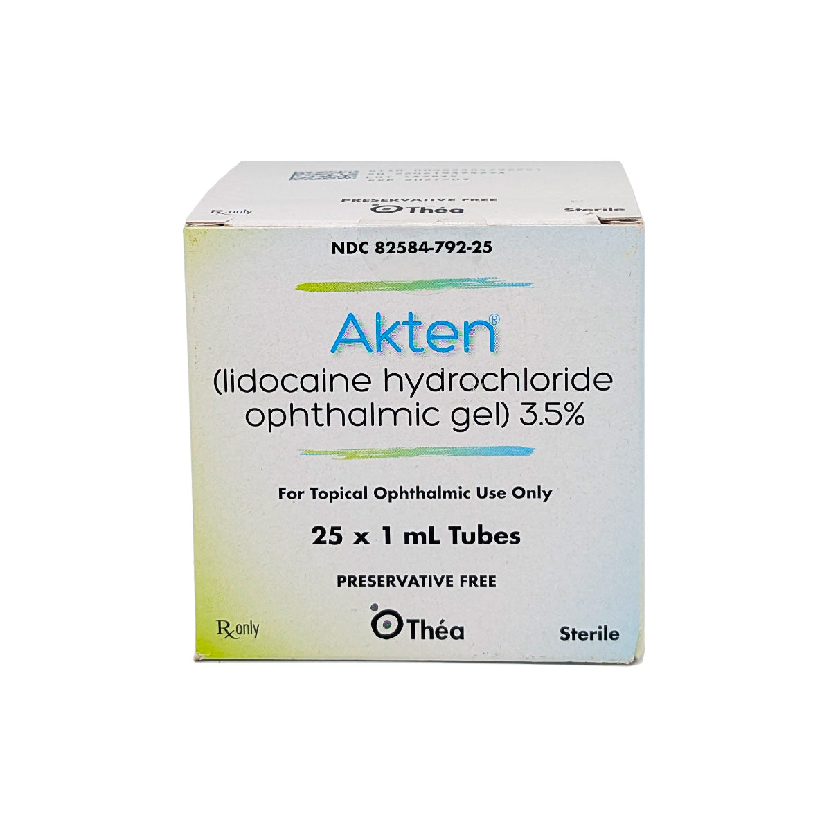 Akten Gel 3.5% Lidocaine Gel 1mL