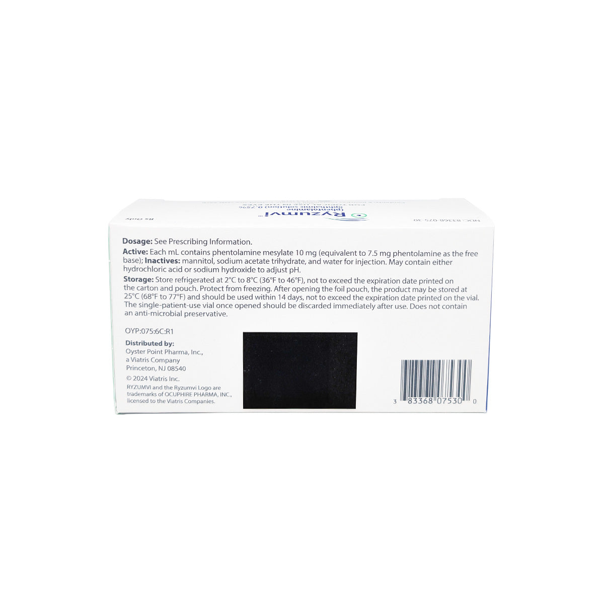 Ryzumvi Phentolamine 0.75% 30/Pack