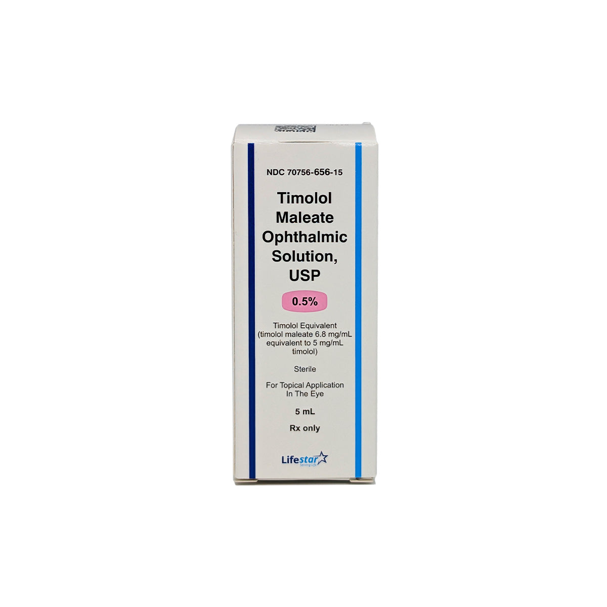 Timolol Maleate [TIMOPTIC] 0.5% - 5mL