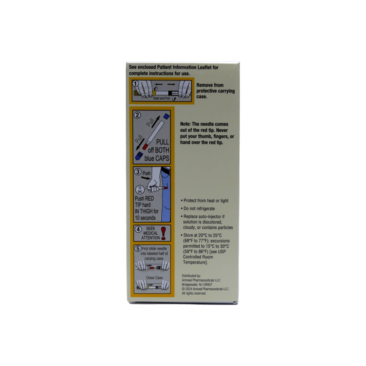 Epinephrine Auto-Injectors (Epi-Pen) 0.3mg 2/Pack