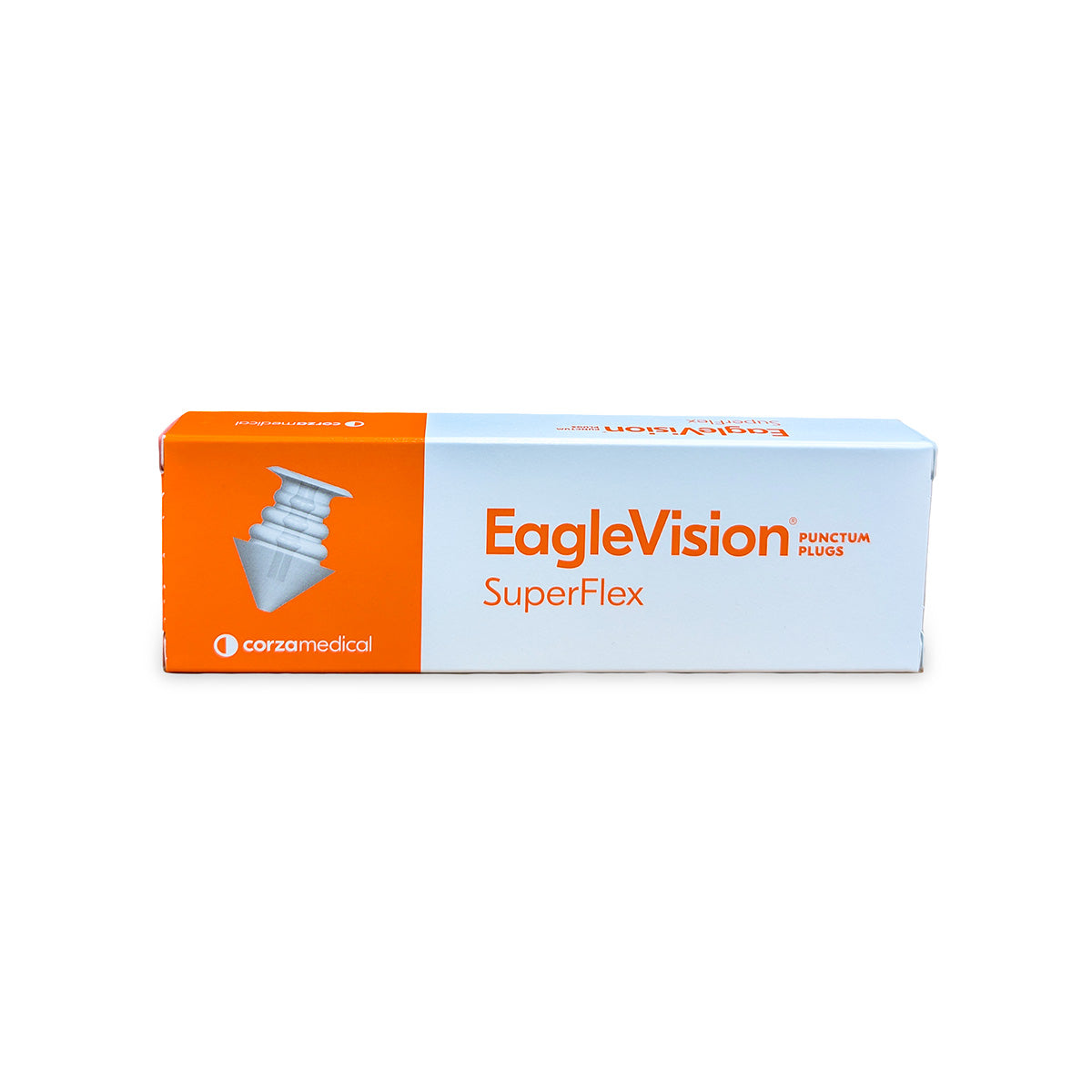 Eagle Vision SuperFlex – Advanced Flexible Punctal Plug with Contouring Ribs (1-Pair) 11 Sizes