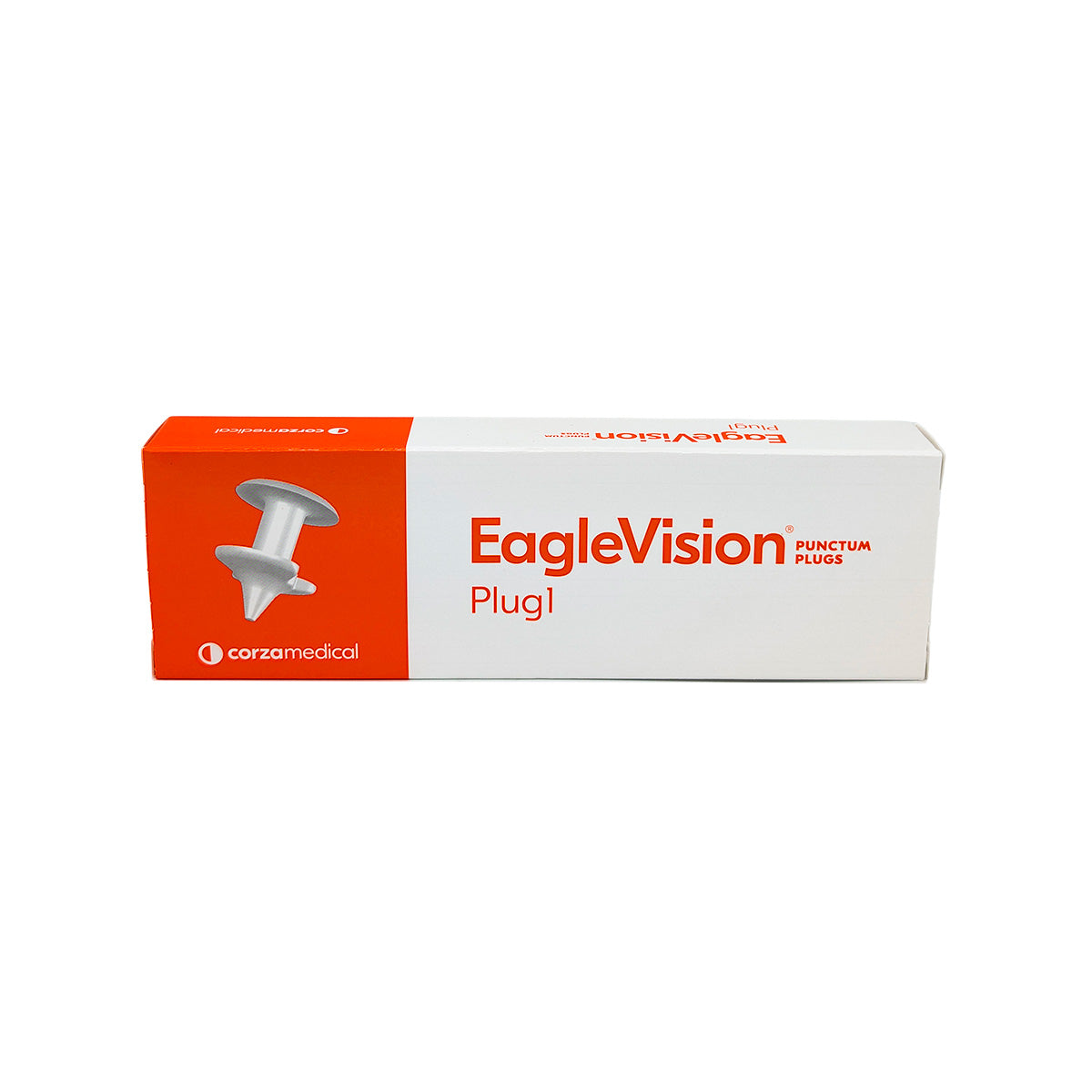 Eagle Vision Plug1 – Universal Fit Silicone Punctal Plug (2-pack, 1 Pair)