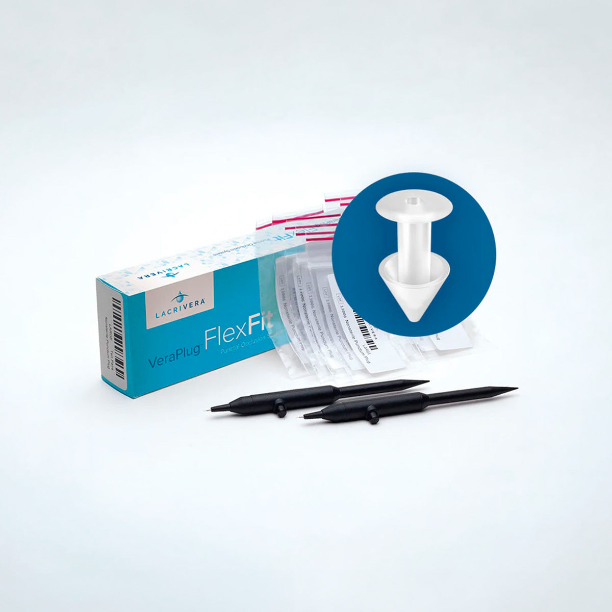 Lacrivera VeraPlug "FlexFit" Non-Sterile Bulk Punctal Occulders - 10 Pairs