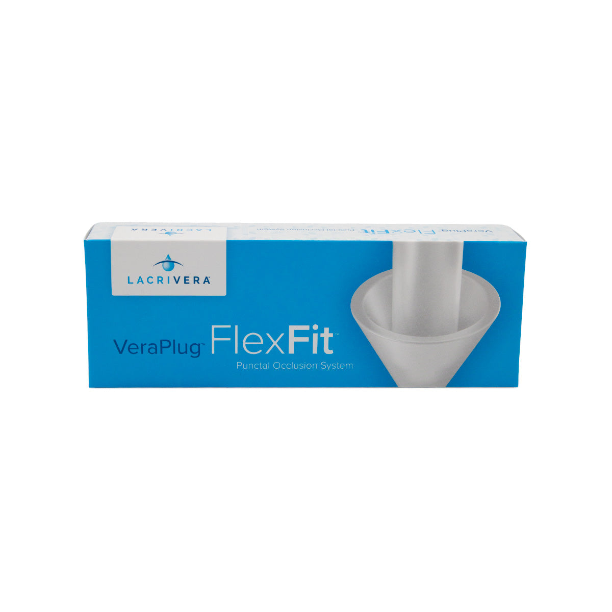 Lacrivera VeraPlug "FlexFit" Sterile Pre-loaded Punctal Occulders - 1 Pair Box