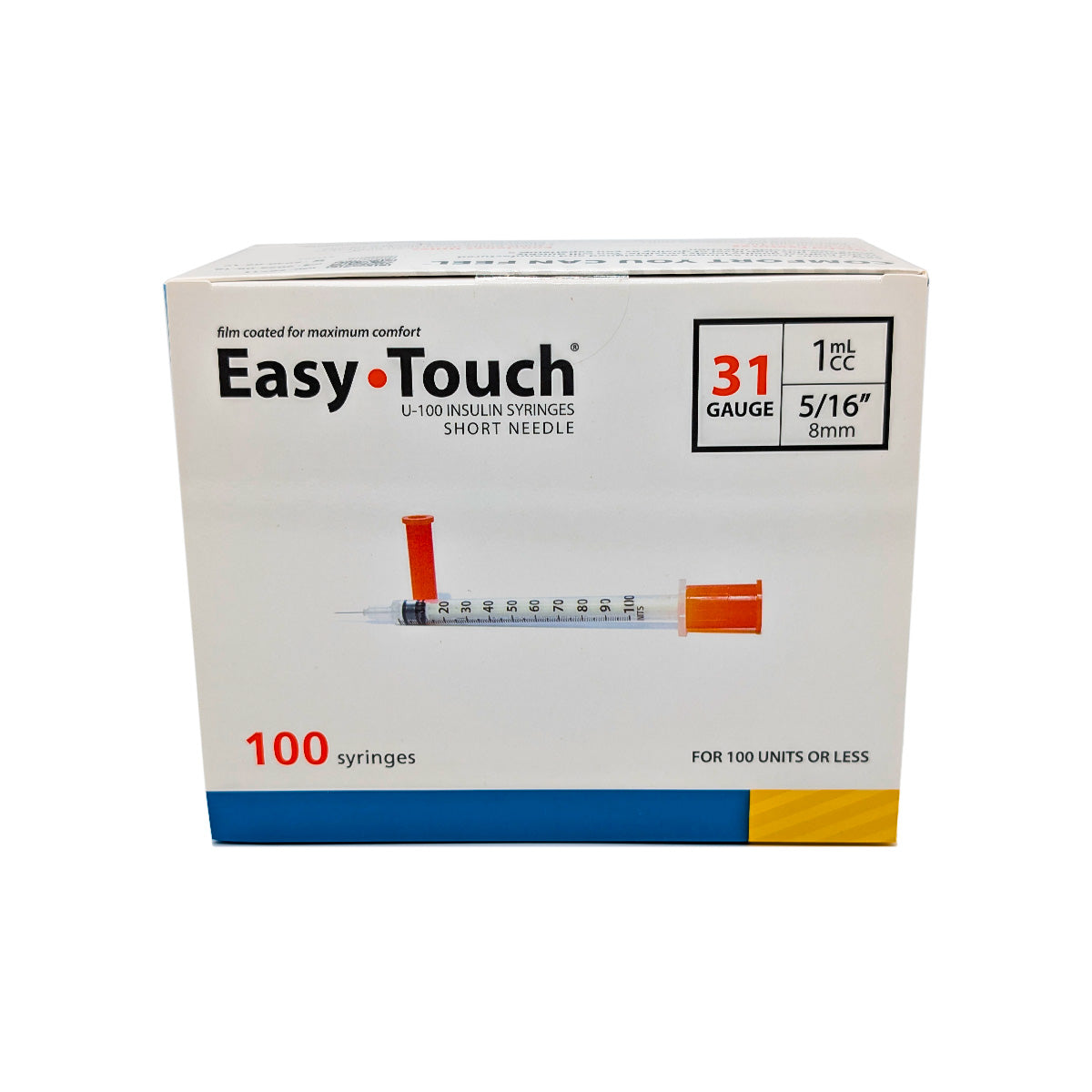 31g x 5/6 1cc Needle Syringe Combo