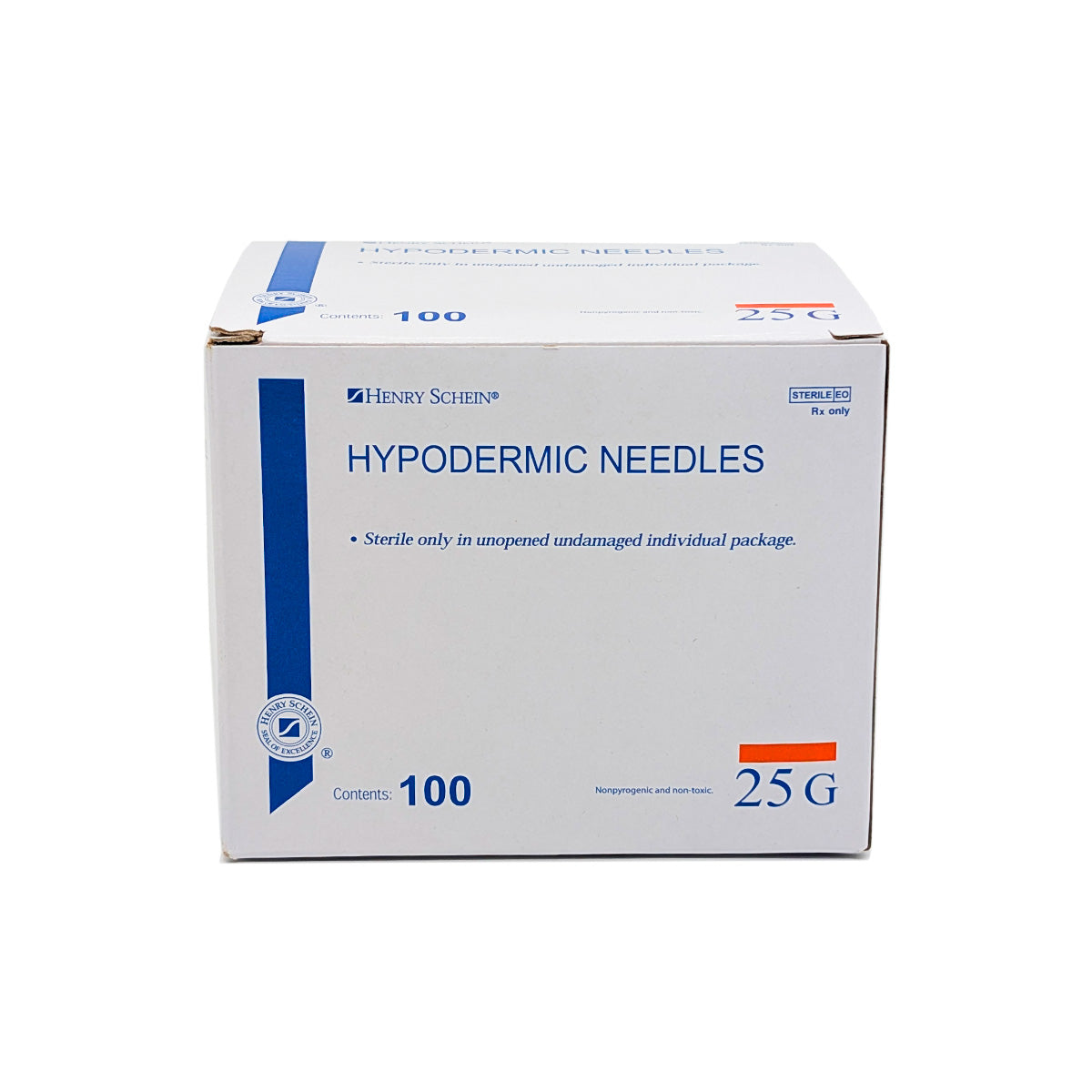 25g x 1-1/2" Needles 100/Box