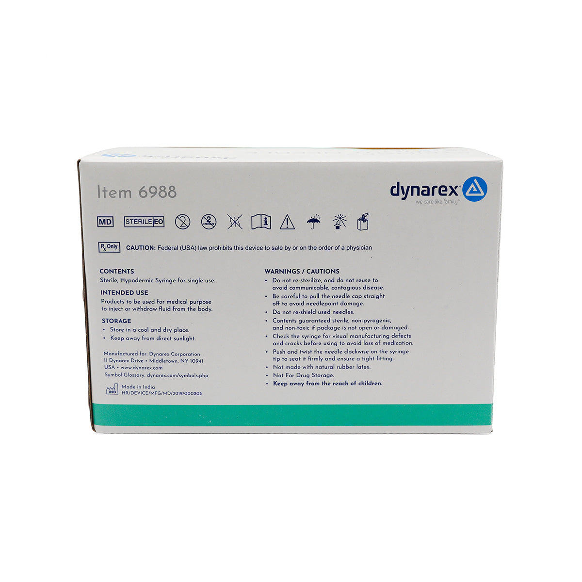 Syringes, 3cc Luer Lock, Translucent, 100/Box