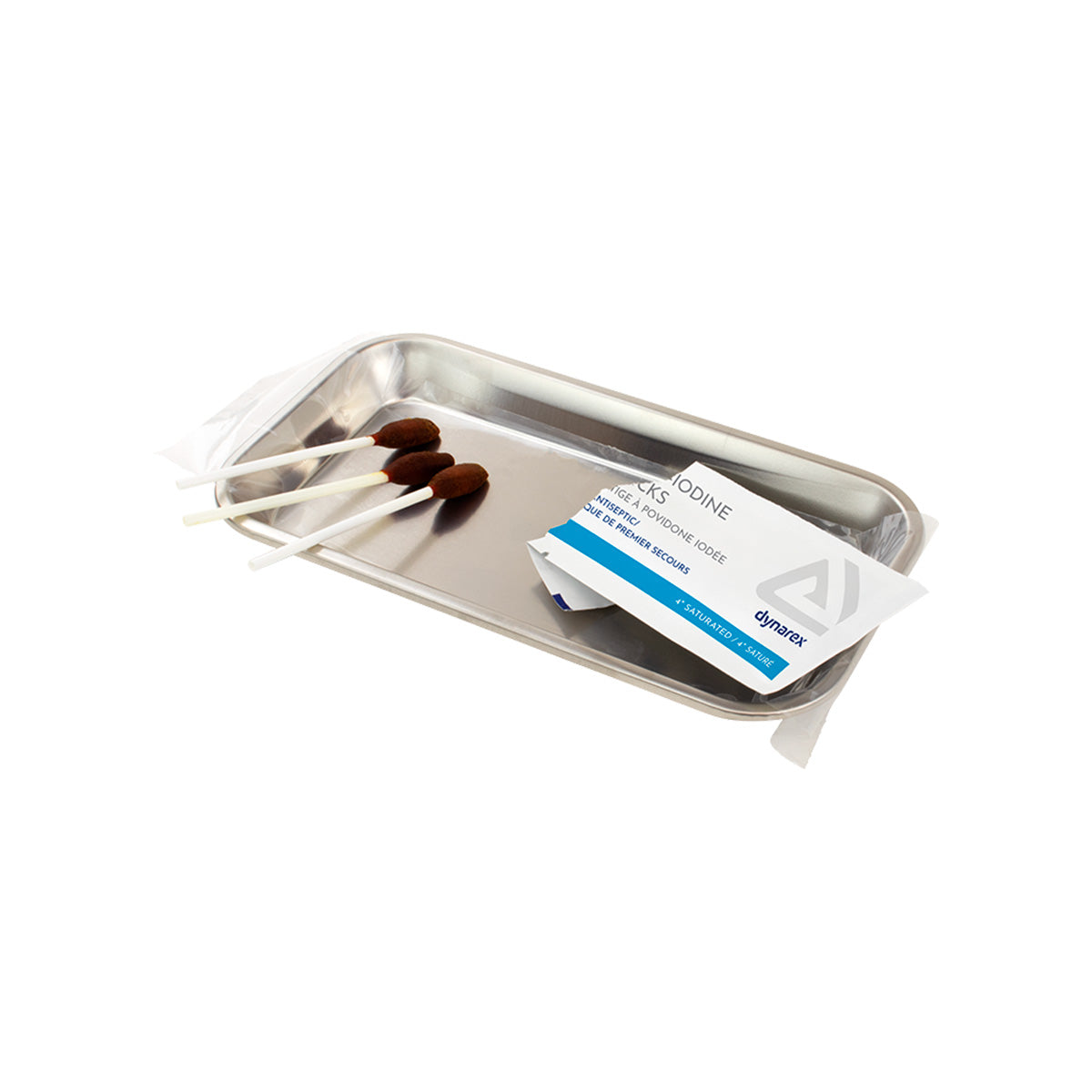 PVP Povidone Iodine Swabsticks 1's 50/Box