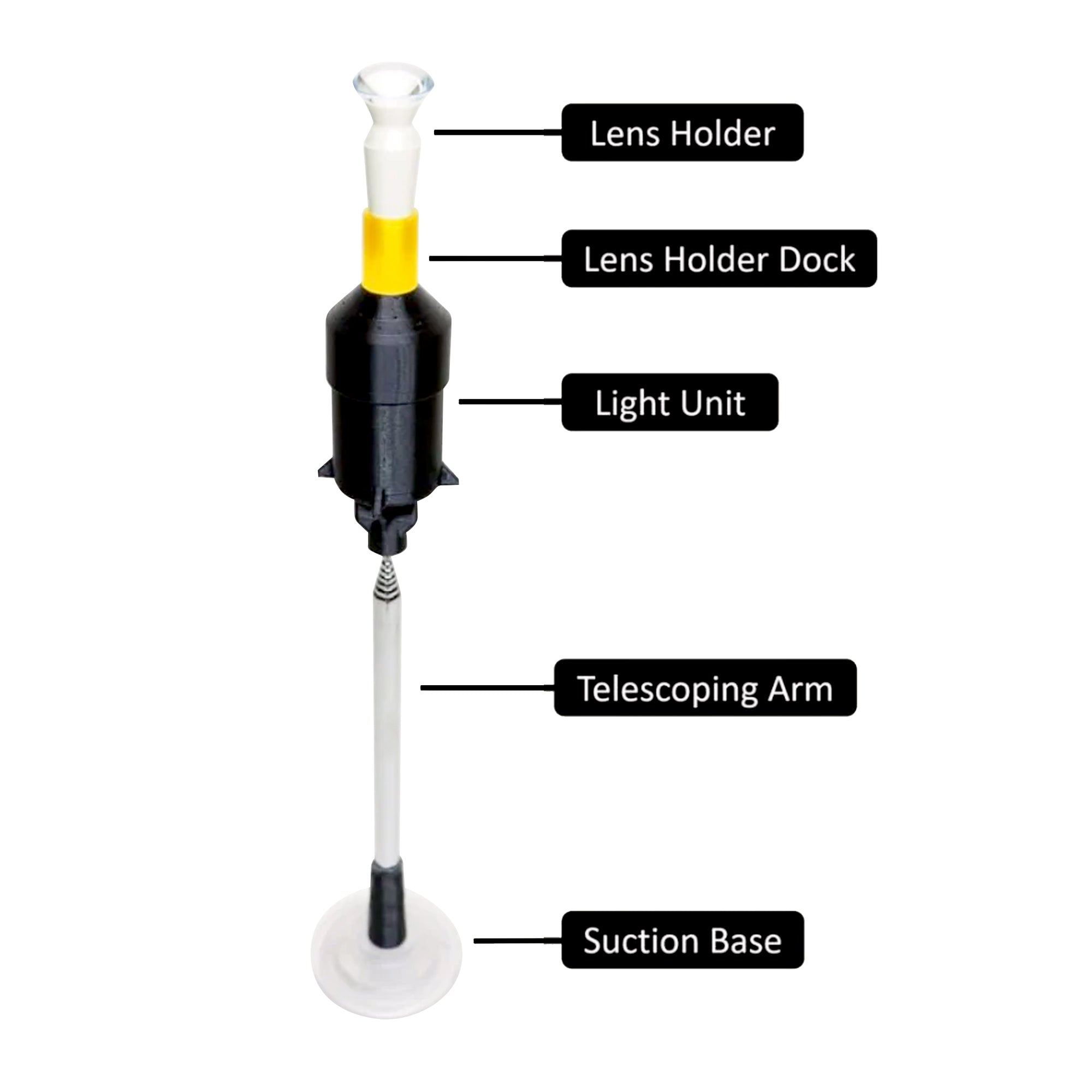 S5 Inserter for Scleral & Hybrid Lens Insertion - Adjustable Height, With Free Video Training Included