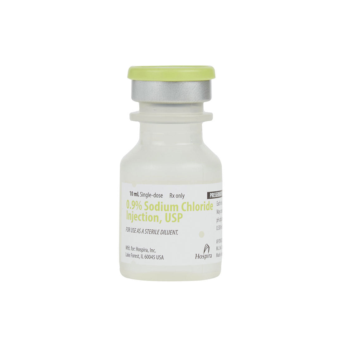 Sodium Chloride SDV 0.9% , PF, 10mL, Flip-Top