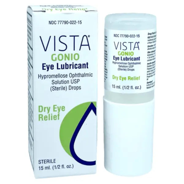 Vista Gonio Ophthalmic Solution, (Gonak) 2.5%, 15ml