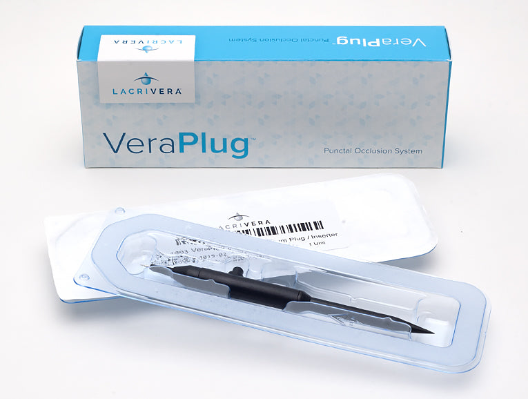 VeraPlug FlexFit Punctal Plug/Inserter (0.6mm to 0.8mm), Medium - Lacrivera