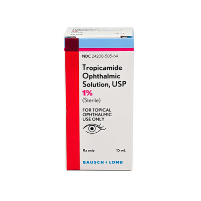 Tropicamide 1% 15mL, Bausch & Lomb