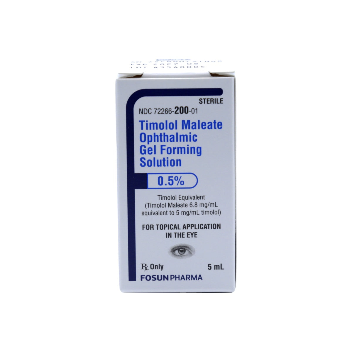 Timolol 0.5% Ophthalmic Gel Topical Ointment