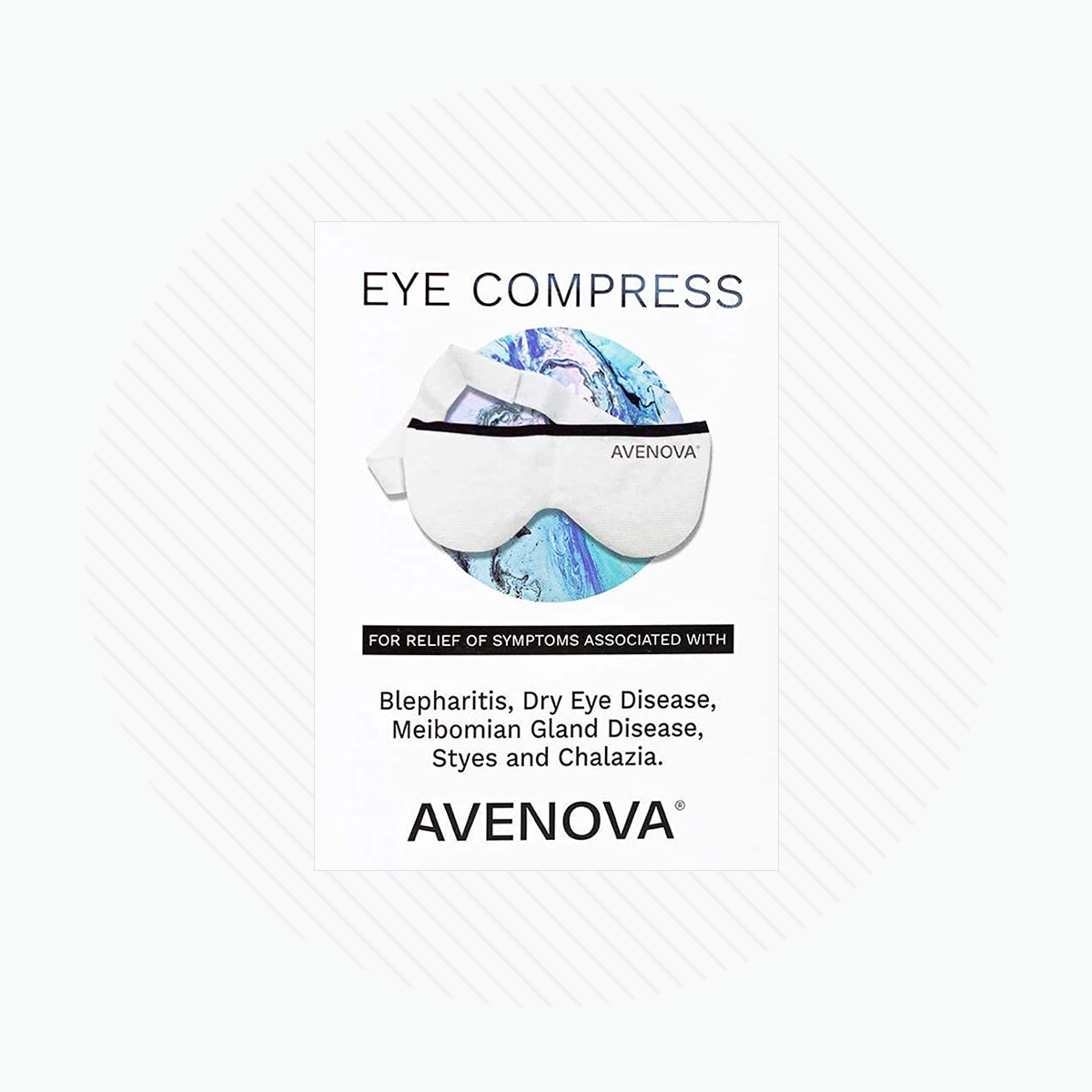 Avenova Dry Eye Microwavable Heat Compress