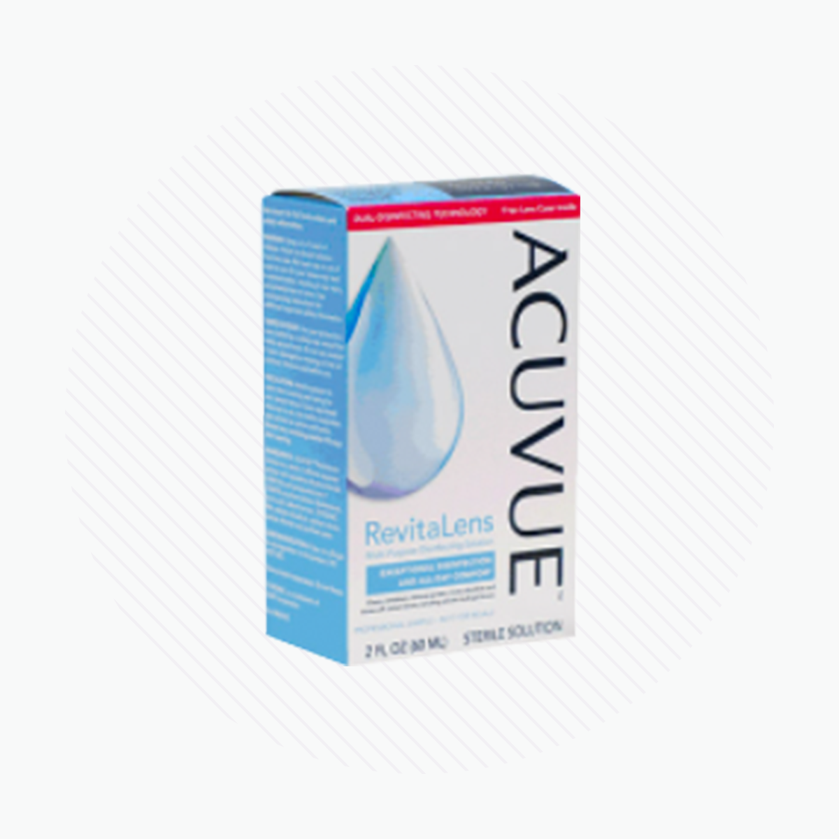 Acuvue RevitaLens Multi-Purpose Disinfecting Solution 2 oz - Travel - Doctor Sample