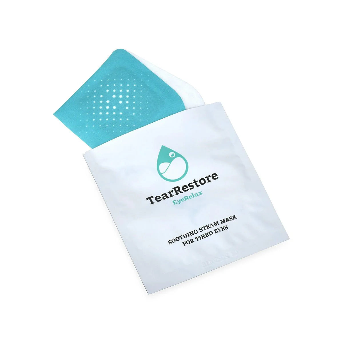 TearRestore EyeRelax Heated Eye Mask - Self Heating Mint Infused Steam Mask (10-pack)