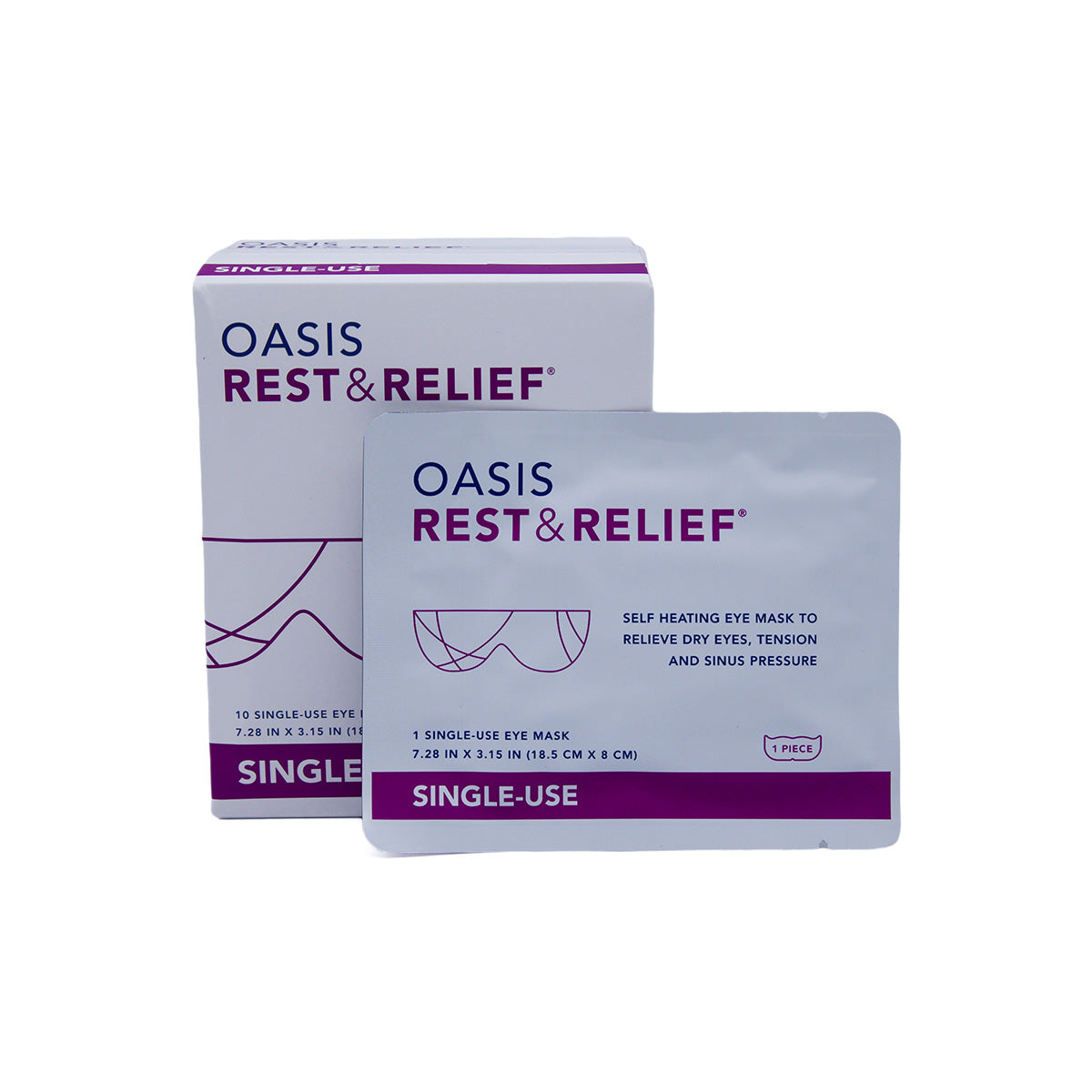 Oasis Self-Heating Rest & Relief Mask (10ct masks)